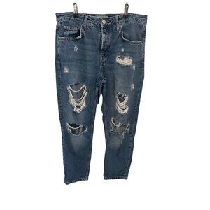 Topshop Moto Hayden Ripped Jeans W28 L30